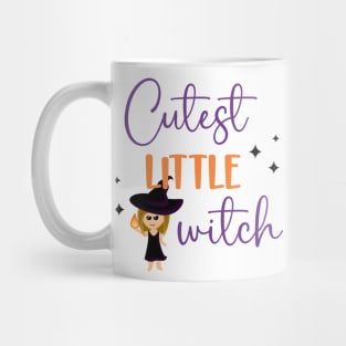 Halloween, Cute Little Witch Mug